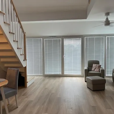 Apartmán Dwupoziomowy Apartament Nr 24 Z Mozliwoscia Zakwaterowania 4 Osob Z Duzym Balkonem I Podziemnym Parkingiem We Wladyslawowie Władysławowo