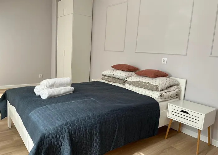 Dwupoziomowy Nr 24 Z Duzym Balkonem I Podziemnym Parkingiem We Wladyslawowie 公寓 *