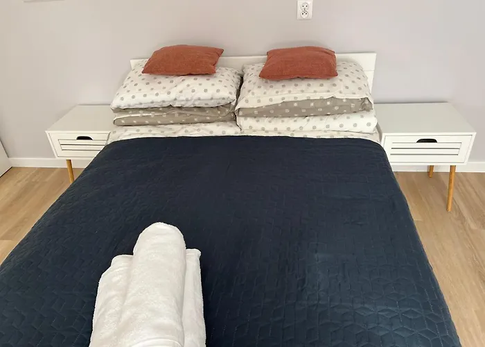 Dwupoziomowy Nr 24 Z Duzym Balkonem I Podziemnym Parkingiem We Wladyslawowie 公寓