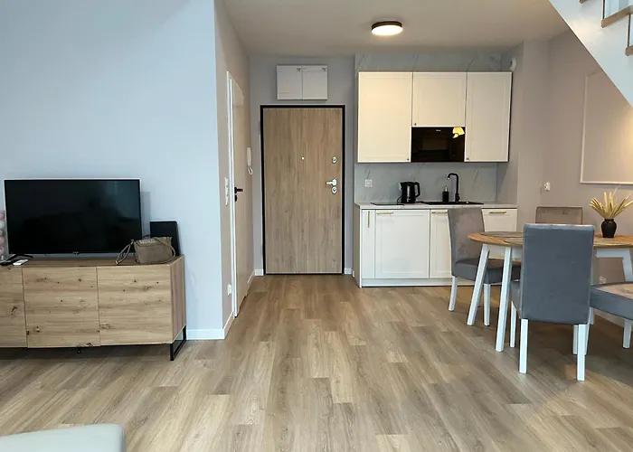 Lägenhet Dwupoziomowy Nr 24 Z Duzym Balkonem I Podziemnym Parkingiem We Wladyslawowie *