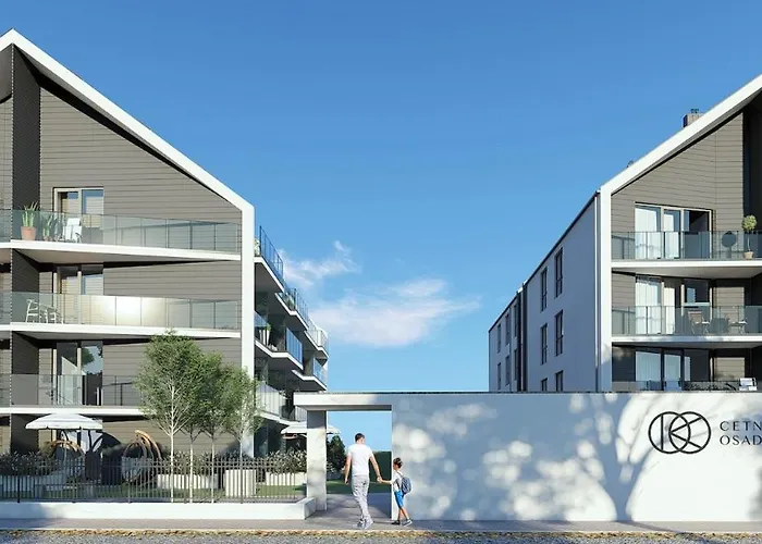 Dwupoziomowy Nr 24 Z Duzym Balkonem I Podziemnym Parkingiem We Wladyslawowie *